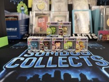 VeeFriends Funko Bitty Pop Full Set of 7 Rare Robot, Gold Angel & Zombie Chase picture
