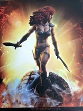 Sideshow Collectibles Red Sonja She Devil With A Sword Premium Format 0375/3000 picture