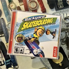 Atari Backyard Skateboarding PC CD-ROM (E) 2004 Backyard Sports w/ Manual picture