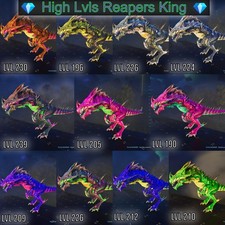 Reaper King / Clone / High Stats and Level / Event ASA PVE 🦖ARK Survival picture