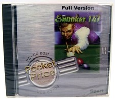 Vintage Brand New Pocket Price Games: Snooker 147 Jewel Case PC CD-ROM 1998 picture