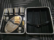 MCM Travel BAR: Vintage Executair 101 Trav-L-Bar 10 piece set Complete Case picture
