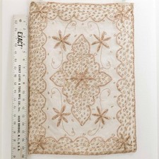 Gold & LaceTablecloth Runner ~12