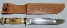 Vintage Marbles Gladstone Ideal Full hilt 7 1/2 blood grove picture