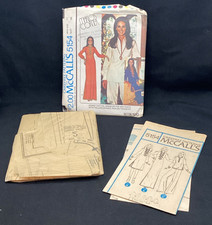 Vtg McCall’s Pattern 5154 Marlo’s Corner, Caftan Dress, 12, Uncut, ships free picture
