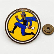 WWII 118th Observation Squadron DUI Pin Whitehead Hoag Screw Back Enamel picture