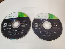Middle Earth Shadow of Mordor (Xbox 360) Both Discs 1 & 2 Only *Read* picture