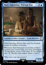 Nick Valentine, Private Eye [Fallout] Magic MTG picture