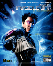 Deus Ex Invisible War 2003 Vintage Print Ad Sci-Fi Video Game Print Xbox PC picture