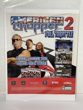2005 American Chopper 2 Print Ad Full Throttle Video Game Paul Teutul Sr Jr  C picture