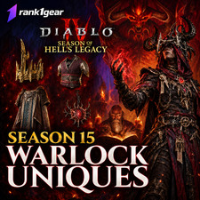 DIABLO 4 💥 WARLOCK UNIQUES💥 SEASON 15 💥Hell's Legacy💥 1GA ITEMS UNIQUE D4 picture