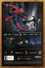 2002 Spider-Man PS2 Xbox Gamecube Vintage Print Ad/Poster Promo Art Hobgoblin picture