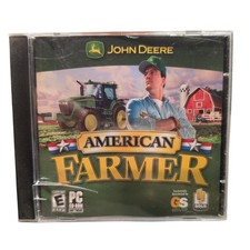 Vintage John Deere  American FARMER  PCCD Computer Game Global Star Software picture