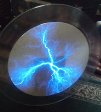 Luminglas 16 inch Blue Plasma Light Touch Voice Music Interactive Lightning Disk picture