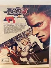 Time Crisis 4 PS3 NAMCO BANDAI 2007 Magazine Ad Ephemera PlayStation 3 picture