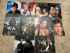 Vintage 1983 Star Wars Return of the Jedi Mini Poster Set of 10 Original 11x14 picture