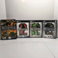 Battlefield PC Game Lot 1942 Small Box + Battlefield 2 Special Forces Booster picture