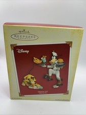 Hallmark Keepsake Disney Ornaments Goofy & Pluto Order Up 2005 NIB More InStore picture