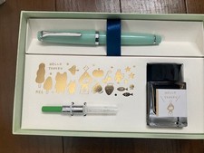 Sailor Mizutama NE6 Recle Fountain Pen Autumn Breeze Green Unused picture