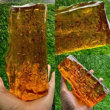 Rare Huge Natural Amber with Insect Inclusions, 1921 Ct, Large Museum Collector picture