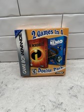 Finding Nemo & The Incredibles: Double Pack (2007 Nintendo Game Boy Advance) NEW picture