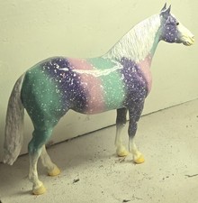 Breyer CM Teal Stripes Adios picture