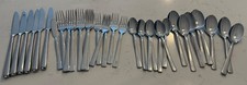 33 PC Flatware HEN89 JA Henckels Zwilling 18/10 China Stainless Forks Spoons + picture