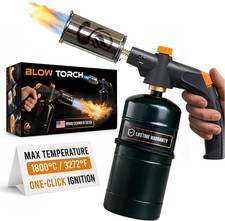 Propane Torch Gun Flamethrower - Powerful Cooking Blow Torch with Adjustable Fla picture