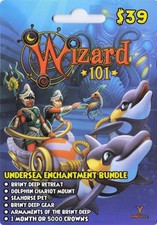 Wizard 101 Undersea Enchanchment Bundle picture