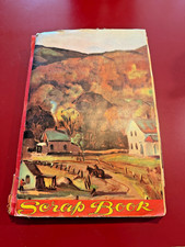 Vtg 1950s Mid-Century Scrapbook Album HUGE Michigan State Cards  Ephemera Photos picture