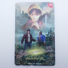 Japanese Telephone Card Shenmue SEGA Ryo Hazuki Shenhua Ling Wuying Promo 2001 picture