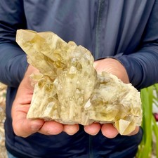 430G Natural Citrine Pineapple Elestial Point Specimen Minerals picture