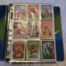 Garbage Pail Kids Lot of 19 Pages 1986 Cards picture