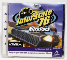 Interstate 76 Nitro Pack Jewel Case PC Game Windows Activision - New Sealed picture