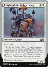 Knight of the Hokey Pokey [Unsanctioned] Magic MTG picture