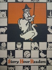 1913 Story Hour Readers CHILDREN'S Vintage American Book Co SPECIMEN SAMPLE picture