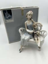 Lladro 5721 Once Upon a Time - Mother and child picture