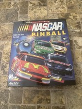 3-D Ultra NASCAR Pinball Sierra Factory Sealed Big Box PC 1998 Vintage picture