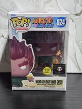 Funko Pop Vinyl: Naruto - Might Guy (Eight Inner Gates) Glows in the Dark #824 picture