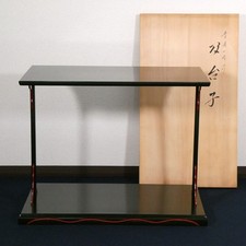 Heian Kawase Lacquered Obote Ikkan Tea Ceremony Craft Traditional Gift picture