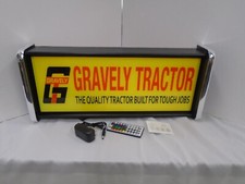 Gravely Tractor LED Display lighted sign lightbox Wall Light picture