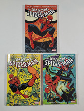 MIGHTY MARVEL MASTERWORKS - AMAZING SPIDER-MAN - VOL. 1, 2, & 3 - TRADE PB - VG+ picture