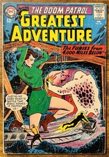 MY GREATEST ADVENTURE 85 DOOM PATROL ARNOLD DRAKE STORY DC COMICS 1963 VINTAGE picture