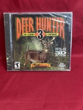 Deer Hunter 3: The Legend Continues Jewel Case (PC, 2000) Brand New Sealed picture