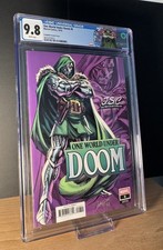One World Under Doom #6 CGC 9.8 J Scott Campbell JSC Variant Top Pop Marvel picture