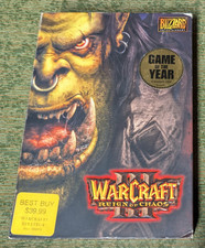 WarCraft III 3 Reign of Chaos (PC/MAC, 2002) CIB Complete In Box - Small Box picture