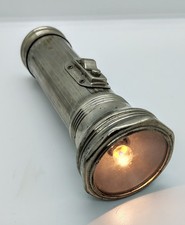 Vintage Poll Parrot Shoes Advertising Flashlight Working Metal Pat 1921 picture