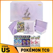 Stock] [US Pokemon S-Chinese Mewtwo VSTAR 2024 Exclusive Box Collection Gift picture