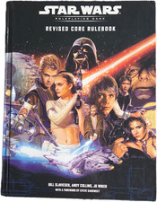 Star Wars Roleplaying Game Revised Core Rulebook Hardcover d20 WOTC 2002 1765000 picture
