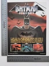 Batman Vengeance Advertisement Original Print Ad / Poster Game Gift Art picture